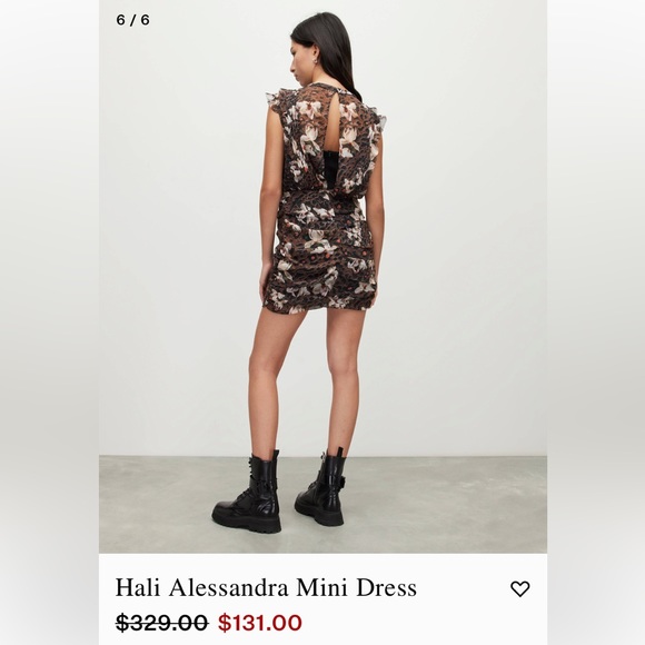 All Saints Hali Alessandra dress - Picture 2 of 7